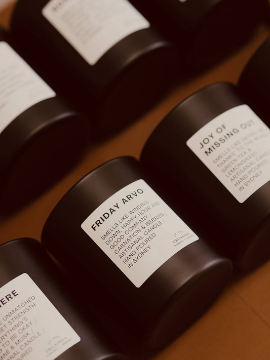 Vinyl Record Scented Soy Candle | Unfiltered Collection