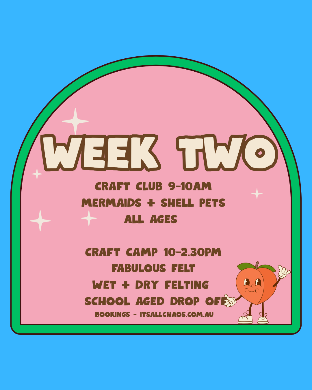 CRAFT CAMP WINTER 26 - WEEK TWO