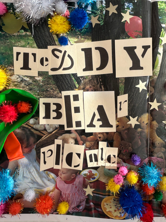 TEDDY BEAR'S PICNIC LIFE DRAWING CLASS - SATURDAY 18TH OF APRIL [UNDER 5'S]
