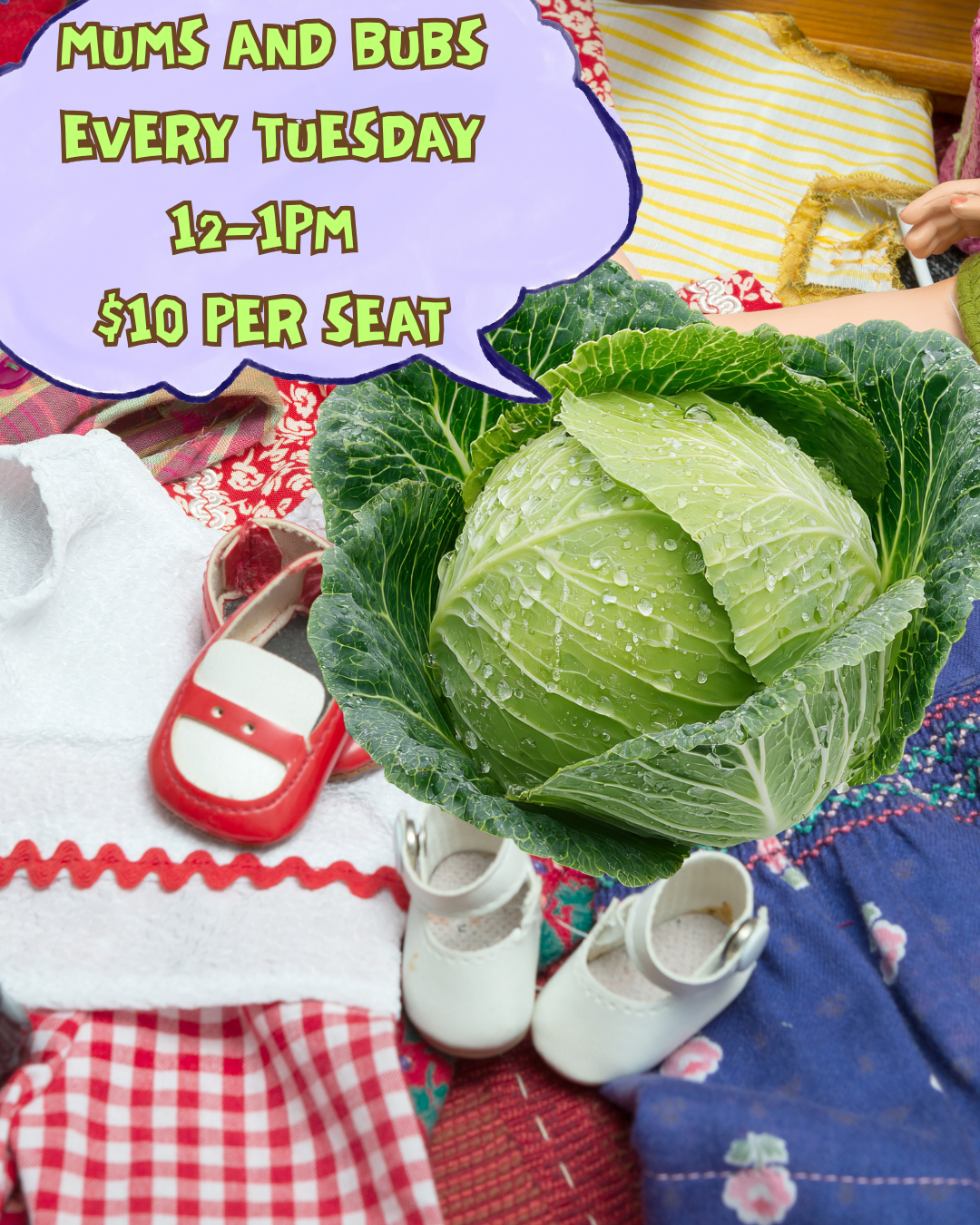 MIDDAY MUMS AND BUBS [EVERY TUESDAY 12PM]