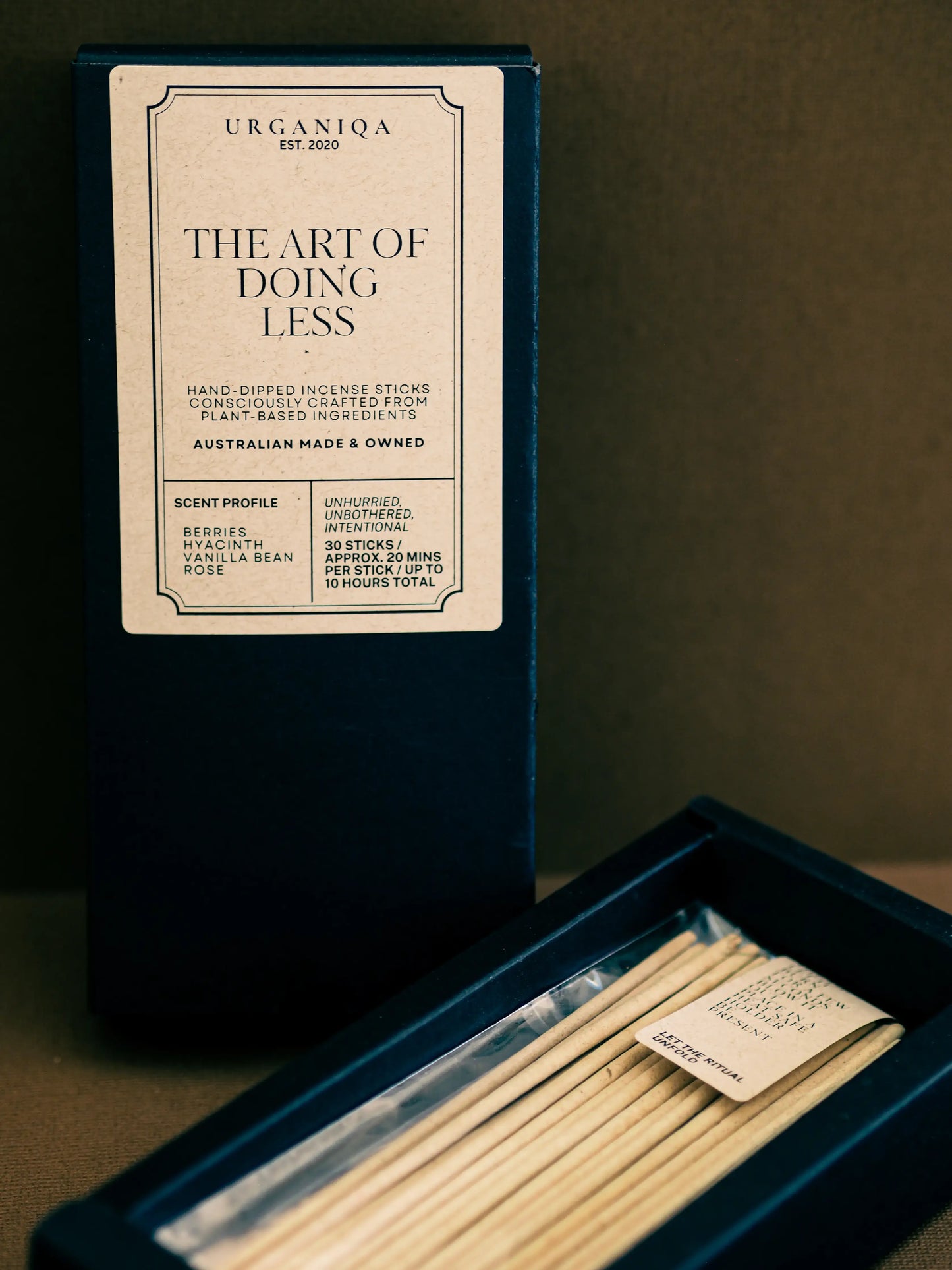 The Art of Doing Less Incense | Grounded Collection